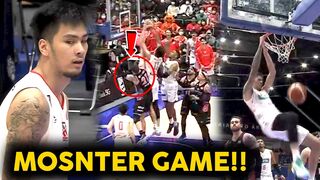 First Ever back to back 20pt Game ni Kai Sotto, pinersonal ang kalaban pinosterized ng mapisikal!