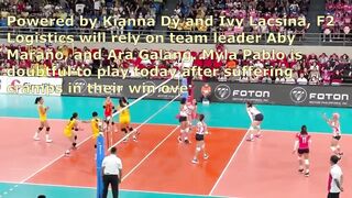 CREAMLINE vs F2 LOGISTICS • PVL 2023 All Filipino Conference SEMIFINALS • March 18, 2023