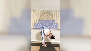 Yoga pose a day #forwardfold #dailyyogawithhope