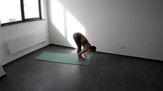 Hot Yoga with Sarah #4 and Stretching | Forward Fold and Flexibility