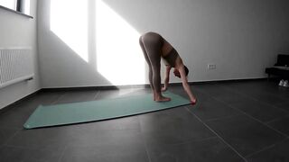 Hot Yoga with Sarah #4 and Stretching | Forward Fold and Flexibility