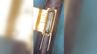 Cara mengganti konektor di flexible menggunakan solder