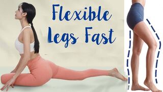 Best Excecise fo Flexible legs fast | English Subtiled | STRETCH FOR SLIM & LONG LEGS | Get Flexible