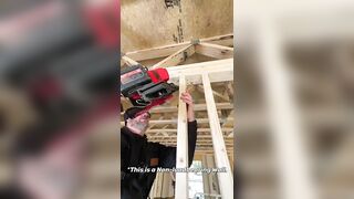 TikTok constuction hack that actually worked! #construction #building