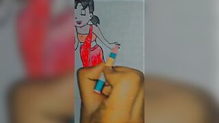 3/100 ???? days drawing colouring challenge #viral #shortvedios #harharmahadev #shizuka