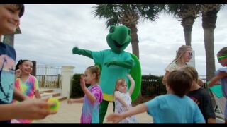 Toby the Turtle Has His Own Dance at The Beach Club in Gulf Shores!