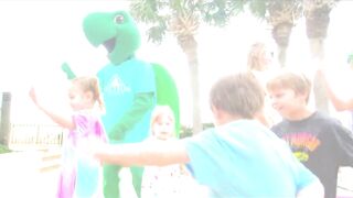 Toby the Turtle Has His Own Dance at The Beach Club in Gulf Shores!