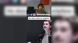 He wants a collab on onlyfans with him. #tiktok #funny #reaction