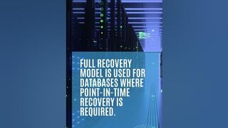 DBA interview questions SQL Server Recovery models