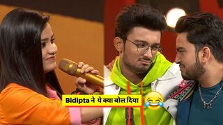 Indian Idol 13 Funny Moments | Bidipta की Acting से Rishi Singh की बत्ती हुई गुल | Rishi & Bidipta