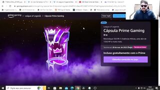 Dica de Resgate da Nova Cápsula Prime Gaming do League of Legends!