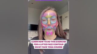 Try natural beauty on my face yoga course #faceyoga#facefitness#beauty#shorts#face#wrinkles