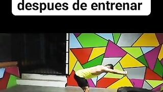 estiramiento para después de entrena #ejercicios #entrenamiento #estiramiento #flexible