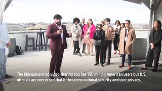 TikTok influencers visit Washington amid possible ban