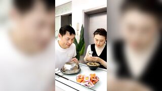 Challenge couples when eating || Fresh food challenge(79)