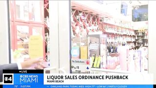 Liquor store owner challenges Miami Beach alcohol sales ban