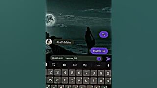 Tu Hath Me Hath Jo De Gya Status | Pal Song Status | Instagram Chat Lyrics Status Viral Status