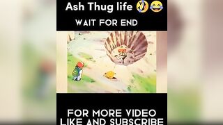 Ash Thug life #youtubeshorts #pokemon #youtube #shorts #anime #trending #ashketchum #edit