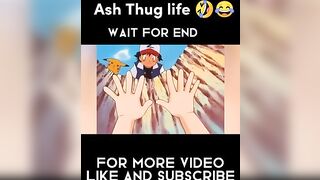 Ash Thug life #youtubeshorts #pokemon #youtube #shorts #anime #trending #ashketchum #edit