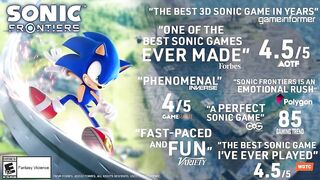 Sonic Frontiers - Sights, Sounds and Speed Update | PS5 & PS4 Games