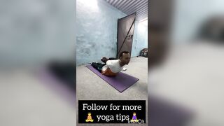 Follow for more yoga tips ????‍♂️????????#shorts #yoga #fitness #youtubeshorts