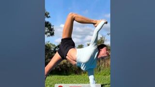 Flexible Yoga Stretching Handstand Practice #short