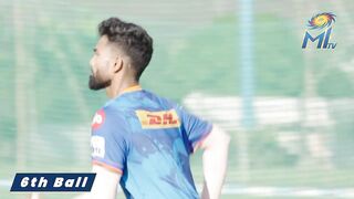 Duan Jansen vs Kumar Kartikeya challenge in the nets | Mumbai Indians