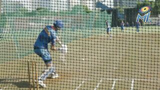 Duan Jansen vs Kumar Kartikeya challenge in the nets | Mumbai Indians