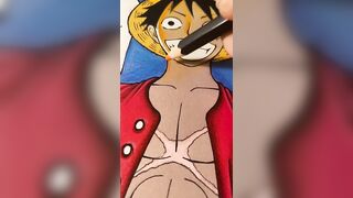 Luffy ✍️ #drawing #anime #animedrawing #dessin #animedrawingstyle #draw #manga #foryou #onepiece #fy