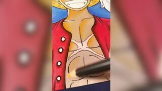 Luffy ✍️ #drawing #anime #animedrawing #dessin #animedrawingstyle #draw #manga #foryou #onepiece #fy