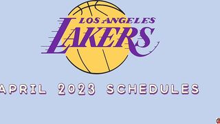 LOS ANGELES LAKERS GAMES SCHEDULE APRIL 2023 | NBA SEASON 2022-23