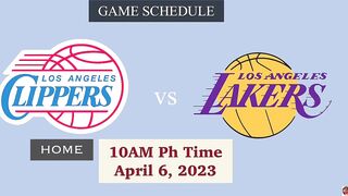 LOS ANGELES LAKERS GAMES SCHEDULE APRIL 2023 | NBA SEASON 2022-23