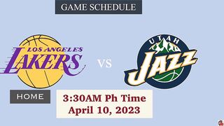 LOS ANGELES LAKERS GAMES SCHEDULE APRIL 2023 | NBA SEASON 2022-23