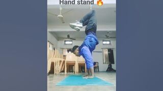 tution badmashi ka(Koon me???? pamp)#handstandworkout #asan#yoga#नवरात्रि #sports ????