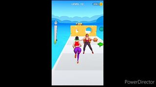 first Twerk Race3d Running game YouTube video: