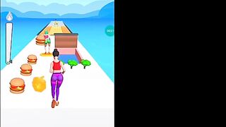 first Twerk Race3d Running game YouTube video: