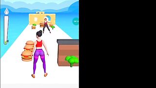 first Twerk Race3d Running game YouTube video: