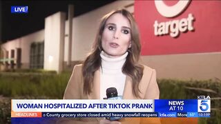 Woman hospitalized after TikTok prank in Orange County Target store