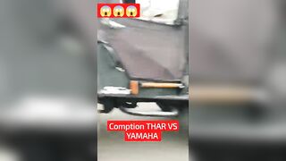 ????????comption THAR VS YAMAHA #shortvideo #youtubeshorts #youtube #trending #thar #yamaha #compilation