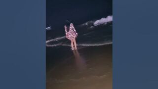 Beach at night @SimRonVlogs ❤️ #shorts #shortsvideo#trending #tiktok #viral#reels#travelvlog#love