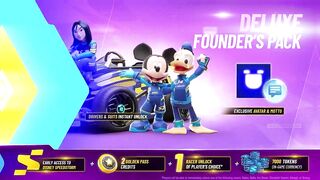 Disney Speedstorm Founder's Packs Trailer | ESRB