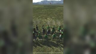 Medieval II: Total War 1vs1 Britannia: Calivermen vs #games #totalwar #shorts