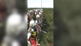 Medieval II: Total War 1vs1 Britannia: Calivermen vs #games #totalwar #shorts