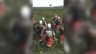 Medieval II: Total War 1vs1 Britannia: Calivermen vs #games #totalwar #shorts