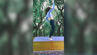 #shorts Magic Flow Back extensions | Silva Iotti Yoga and Gym