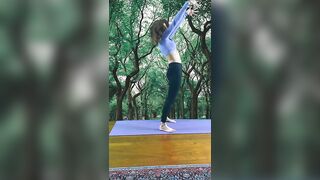 #shorts Magic Flow Back extensions | Silva Iotti Yoga and Gym