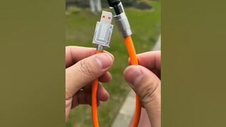 most flexible charger cable ???????????????????????????? #shorts #viralshorts #sg #trendingshorts #smartgadgets #viral