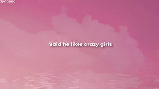 TOOPOOR - Crazy Girls (sped up//tiktok remix) "said he likes crazy girls" (Lyrics)