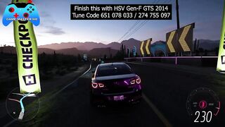 Forza Horizon 5 HOLDEN ON Forzathon Weekly Challenge HSV GEN-F GTS 2014