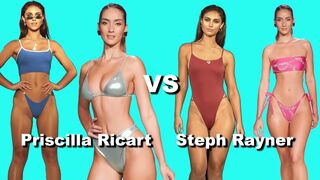 Priscilla Ricart ???? vs Stephanie Rayner ???? Bikini Show